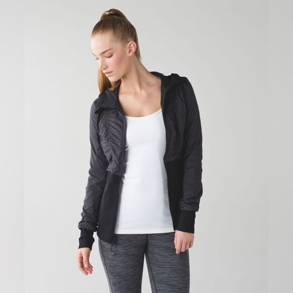 EUC Lululemon Dance Studio Jacket III in Black - Picture 2 of 13